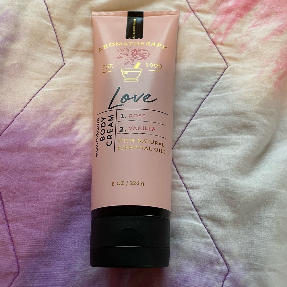 Bath and Body Works Body Cream: Love(Rose/Vanilla)